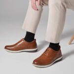 HEEZ Men's Dress Sneakers, Casual Dress Shoes for Men Comfortable, Wingtip Business Formal Oxfords Shoes for Office Work Wedding Travel Daily - Image 6