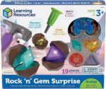 Learning Resources Rock 'n Gem Surprise - 19 Pieces, Ages 3+ Toddler Learning Toys, Sorting and Matching Toys, Early STEM for Kids - Image 3