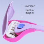 Billie 5-Blade Women’s Razor Travel Case - Take Your Razor To-Go - Magnetic Top - Easy Storage - Portable & Convenient - DreamPop - Image 4