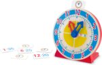 Melissa & Doug Turn & Tell Wooden Clock - Educational Toy with 12+ Reversible Time Cards - Image 7