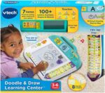 VTech Doodle and Draw Learning Center with Stencils and Stamps for Kids Ages 3 Years and up - Image 8