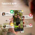 TEKXYZ® Reflex Ball Family Pack with Counter App | Online Community for Boxing Ball, Ideal for Coordination, Punching, Stress Relief, Home Workouts & Fitness | Stocking Stuffer Gift for All Ages - Image 3