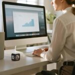 EooCoo Office Desk Timer Cube, Visual Pomodoro Timer with Gravity, Countdown 5/10/25/50 Min, Rechargeable Productivity Tool for Classroom, Kitchen, Gym, Yoga, College School Supplies Cool Gadgets - Image 3