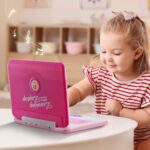 LESHITIAN Kids Laptop - 80 Learning Activities to Learn Alphabet, Words, Mathematics, Play Games and Music - Educational Learning Computer for Kids Ages 5+ - Image 5