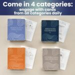 QUOKKA Meditation Cards - 120 Cards for Adults - Anxiety Relief Items Affirmation Cards for Mental Health - Calming Self Care for Women - Perfect Mindfulness Gift for Adult - Image 4