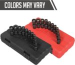 SUNEX TOOLS 1825 1/4-Inch Drive Universal Magnetic Impact Socket Set, Metric, 12-Point, Cr-Mo, 5mm - 15mm, 11-Piece - Image 3