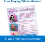 Wonder Forge Disney Princess Matching Game - Fun Memory Game for Kids Ages 3 and Up - Toddler Learning Toy Featuring Belle, Ariel, and Elsa and more Disney Princesses - Packaging May Vary - Image 6