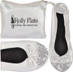 Women's Foldable Flats – Portable Ballet Slippers Shoes for Travel, Wedding – Fits in Purse - Image 4