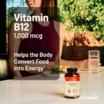 NatureWise Vitamin B12 1000 mcg - Dietary Supplement for Supporting Energy Metabolism, Mental Clarity, Nervous System Health - Easy-to-Swallow, Soy & Gluten-Free, Non-GMO - 60 Softgels[60-Day Supply] - Image 3