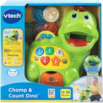 VTech Chomp and Count Dino, Green - Image 6