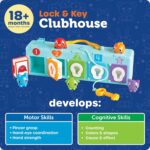 Learning Resources Lock & Key Clubhouse, Counting and Fine Motor Games, Combination Lock Toy , Montessori Activity Center For Kids, Preschool Learning Activities, Boy and Girls Gifts - Image 6