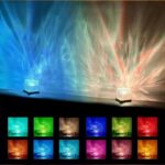 Ocean Wave Projector Light, 16-Color Luminorthe Cube Lamp & App Remote, 3D Holographic Water Ripple Romantic Ambient Lighting for Child's Room, Meditation Relaxation, Night Light - Image 4