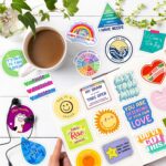 200 PCS Mental Health Stickers, Mental Health Matters Awareness Stickers Bulk for Therapist Office Laptop Water Bottle, Waterproof Decals for Kids Teens Adults - Image 3