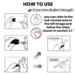 Black Needle Tip Clipper & Pin Cutter – Compact Stainless Steel Disposal Tool with 3000+ Capacity | Travel-Ready Heavy-Duty Blade for Sewing, Craft Needles & Fishing Hooks - Image 5