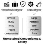 Black Needle Tip Clipper & Pin Cutter – Compact Stainless Steel Disposal Tool with 3000+ Capacity | Travel-Ready Heavy-Duty Blade for Sewing, Craft Needles & Fishing Hooks - Image 6