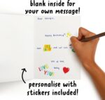 CENTRAL 23 Wedding Card Funny Congratulations - 'You're Getting Married Tips' - Marriage Humor Greetings For Groom Bride Couple - Engagement Newlyweds Jokes - Comes With Stickers - Image 4