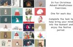 Mindfulness Advent Calender 24 Mindfulness Cards to Help You Enjoy and Appreciate Christmas Even More! (Mindfulness) - Image 4