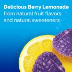 Emergen-C Immune Plus Crystals, On-The-Go Immune Support Supplement with Vitamin C, Vitamin D, B Vitamins, Zinc and Manganese, Berry Lemonade - 28 Stick Packs - Image 6