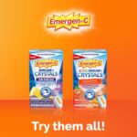 Emergen-C Immune Plus Crystals, On-The-Go Immune Support Supplement with Vitamin C, Vitamin D, B Vitamins, Zinc and Manganese, Berry Lemonade - 28 Stick Packs - Image 9