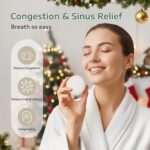 Shower Steamers Aromatherapy - 18 Pack Birthday Gifts for Women, Self Care, Christmas Gifts Stocking Stuffers for Adults, Women, Men, Mom, Teens, White Elephant, Relaxation Home SPA - Image 3