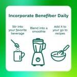 Benefiber On The Go Prebiotic Fiber Supplement Powder for Digestive Health, Daily Fiber, Unflavored - 28 Sticks (3.92 Ounces) - Image 4