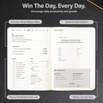 MindPanda 3-Month Undated A5 Productivity Planner – Daily Planner with a Guided 90-Day System for Focus, Goal Setting, Gratitude & Happiness – ADHD-Friendly Design - Image 5