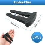 5-Pack Gas Stove Knob Locks for Toddler Safety, Durable Design Knob Safety Covers, Child Proof Oven Knob Locks, Prevent Accidental Touch(Black) - Image 7