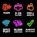 Outsmarted Ultimate Edition - 10 Exciting Bonus Categories | Kids, Teens & Adults | Next-Level Game Night for Family & Friends | 2–24 Players | Age 8+ | 10,000+ Questions | 2026 Edition - Image 8