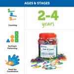 Learning Resources Link 'N' Learn Links - 500 Pieces, Ages 3+, Preschool Supplies, Toddler Toys, Math Manipulatives - Image 5