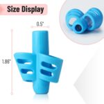 Mr. Pen- Pencil Grips for Kids Handwriting, 20 PCS (10 Finger Grips+10 Clips), Pencil Holder, Grippers, Pen Grip - Image 4