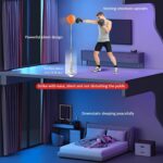 Reflex Bag, Punching Bag with Stand, Boxing Bag for Teens and Adults,Adjustable Boxing Ball with Suction Cup Base,Suitable for Fitness,Family Parent-Child Training Sports - Image 4