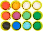 Play-Doh Jewel Colors Bulk 12-Pack of 4-Ounce Cans, Holiday Stocking Stuffers, Prizes & Party Favors, Kids Arts & Crafts, Preschool Toys, Ages 2+ (Amazon Exclusive) - Image 3