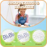 Magic Practice Copybook, Reusable Writing Practice Book, for Preschool Kids Age 3-8 ​Calligraphy 9.44in×6.29in(5 Books with Pens) - Image 7