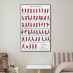 JPOSTHCZ Tai Chi 10 Forms Poster Traditional Chinese Martial Canvas Wall Art Aesthetic Decorative Painting Living Room Gym Or Meditation Studiostyle 12x18inch(30x45cm) - Image 5