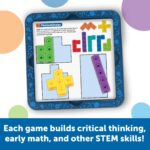 Learning Resources MathLink® Cubes Brain Puzzle Challenge, 80 Pieces, Ages 5+, Linking Cubes, Connecting Cubes, Math Manipulative, Counting Cube - Image 4