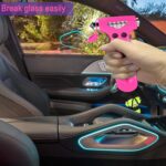 2 Pack Car Safety Hammer, 3-in-1 Emergency Escape Tool Window Breaker and Seat Belt Cutter with Light Reflective Tape for Family Safety Emergency Car Escape Tool - Image 6
