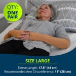 TIDI 6000L Posey SkinSleeves Protectors ― Large ― One Pair of Protective Arm Sleeves for Fragile Skin ― Home Healthcare ― Medical Supplies - Image 3