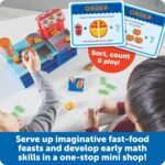 Learning Resources Mini Snack Shop Sorting Set, Play Food Shop, Role Play Store, Kids Kitchen Playset Accessories, Cooking Games, Fine Motor Skills, Toddler Toys, Girl and Boy Birthday Gift - Image 3