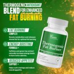 DR VITAMIN SOLUTIONS Thermogenic Fat Burner Brazilian Lean, Weight Loss Pills for Women, Waist Trimmer & Supplements for Bloating for Women & Men, 60 Capsules - Image 4