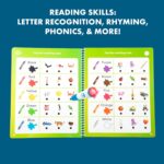 Educational Insights Hot Dots Let's Learn Pre-K Reading - Learn to Read Preschool Workbook with Interactive Pen, Kids Travel Activity, Ages 3+ - Image 6