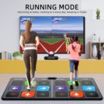FWFX Dance Mat for TV Games - Wireless Musical Electronic Dance Pad for Kids & Adults, 2-Player Indoor Active Exercise Game for Family Parties, Birthday for Boys and Girls - Image 7