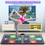 FWFX Dance Mat for TV Games - Wireless Musical Electronic Dance Pad for Kids & Adults, 2-Player Indoor Active Exercise Game for Family Parties, Birthday for Boys and Girls - Image 9