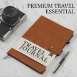 Travel Journal with Prompts - Vegan Leather Adventure Essential - Page-A-Day Travel Journal for Women Men Nonbinary - A5 Daily Diary & Traveler Notebook - Gift - Present - Image 7