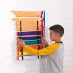 KidKraft Martial Arts Wooden Belt Holder Hanging Display for 8 Belts (Unpersonalized) - Image 3
