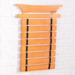 KidKraft Martial Arts Wooden Belt Holder Hanging Display for 8 Belts (Unpersonalized) - Image 4