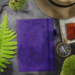 Clever Fox Camping Journal – Camper Log Book & RV Trip Planner – Outdoor Camp Journal & Adventure Travel Notebook – 12 Trips Total, 8 Pages per Trip – Hardcover, A5 Size (Purple) - Image 8