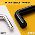 ELEAD 60-Piece 2 Inch Extra Thick Pegboard Hooks, Heavy Duty Peg Board Organizer Accessories, Peg Board Tool Hangers Fit for 1/4" Pegboard Hanging Tools Garage, Workshop, and Craft Storage - Image 3