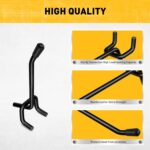 ELEAD 60-Piece 2 Inch Extra Thick Pegboard Hooks, Heavy Duty Peg Board Organizer Accessories, Peg Board Tool Hangers Fit for 1/4" Pegboard Hanging Tools Garage, Workshop, and Craft Storage - Image 6