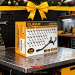 ELEAD 60-Piece 2 Inch Extra Thick Pegboard Hooks, Heavy Duty Peg Board Organizer Accessories, Peg Board Tool Hangers Fit for 1/4" Pegboard Hanging Tools Garage, Workshop, and Craft Storage - Image 9