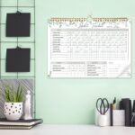 Habit Tracker Calendar-12 Months Undated Daily Weekly Goal and Habit Tracker Journal Planner with Spiral Binding, Boost Productivity Tool and Workout Calendar, 11.7"*8.5" - Image 7